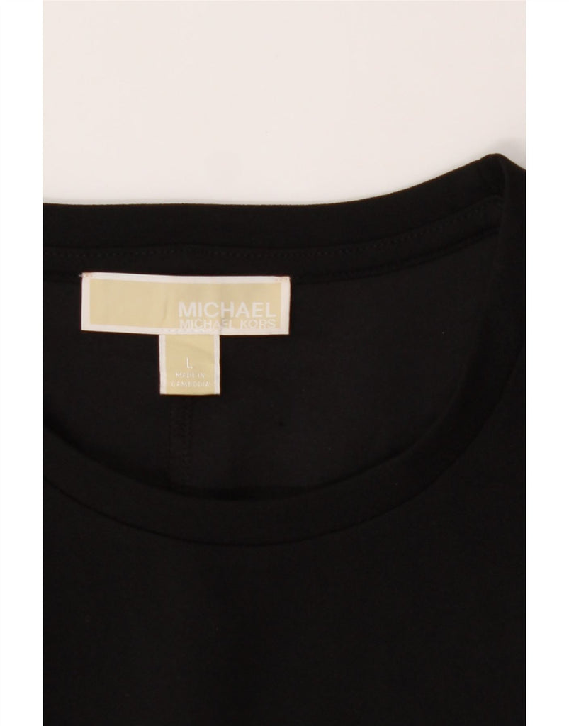 MICHAEL KORS Womens A-Line Dress UK 14 Large Black Vintage Michael Kors and Second-Hand Michael Kors from Messina Hembry 