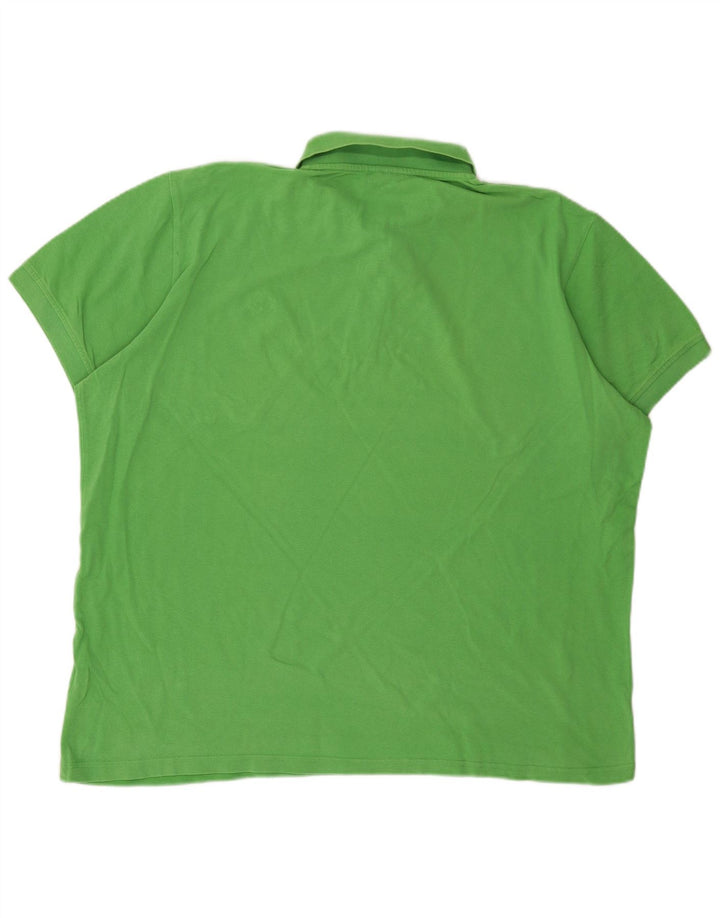 KAPPA Mens Polo Shirt 2XL Green Cotton
