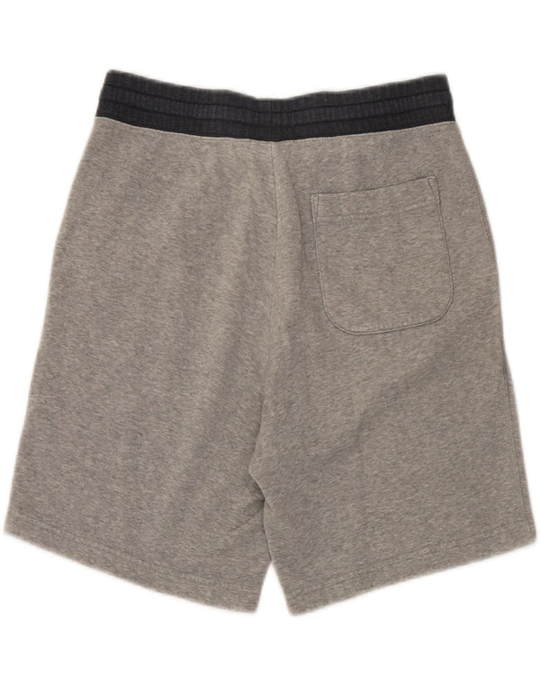 Converse Mens Sport Shorts Small Grey Colourblock Cotton