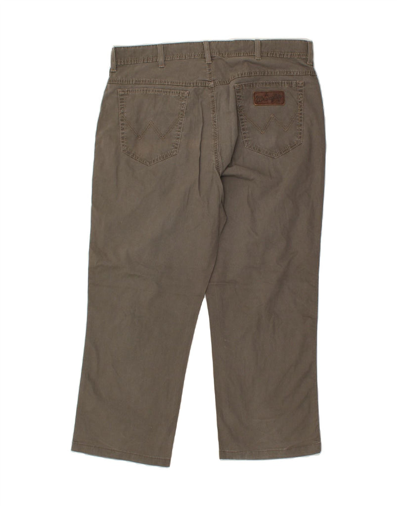 WRANGLER Mens Texas Stretch Straight Jeans W38 L25  Grey Cotton | Vintage Wrangler | Thrift | Second-Hand Wrangler | Used Clothing | Messina Hembry 