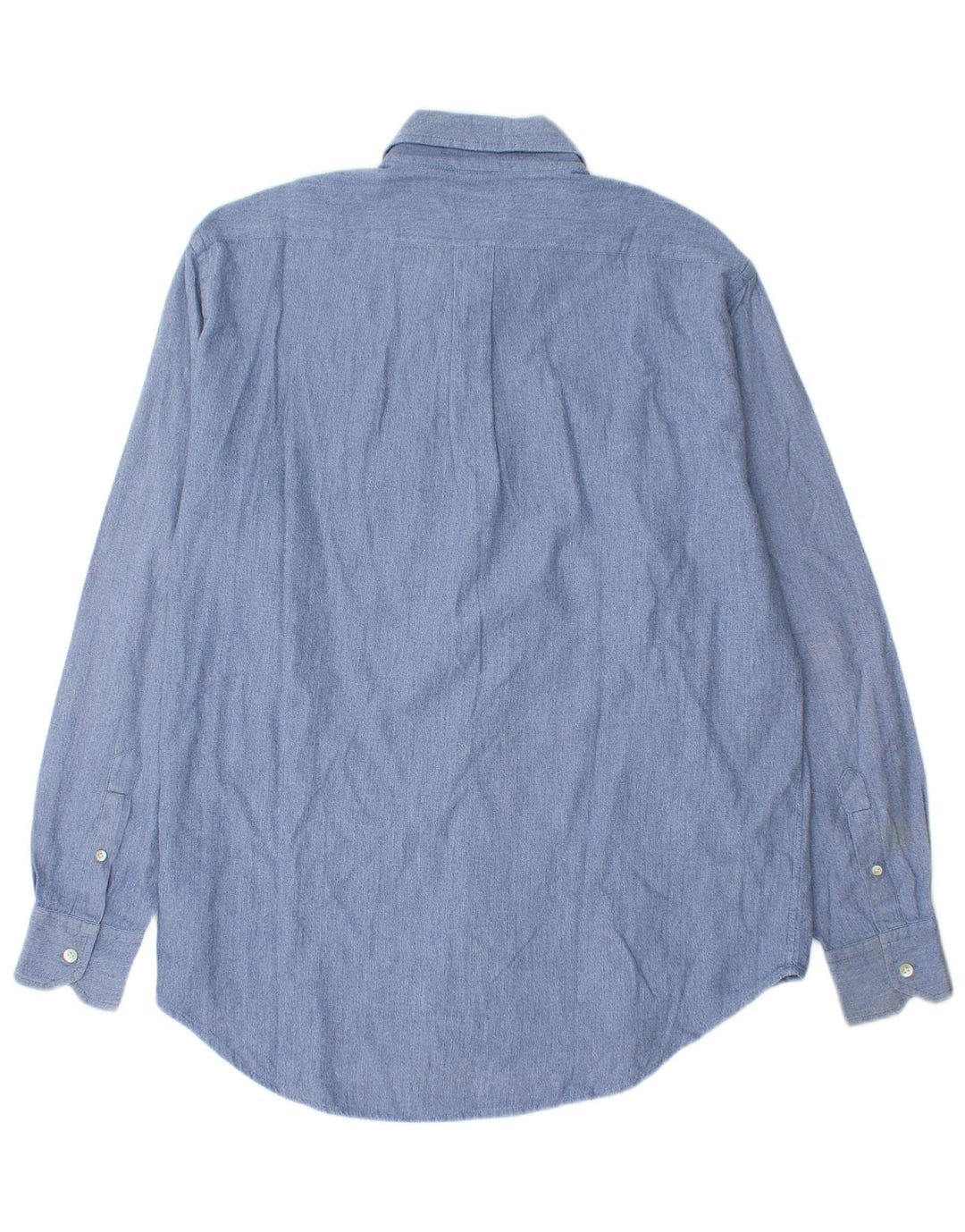 Boggi Mens Shirt XL Blue Cotton