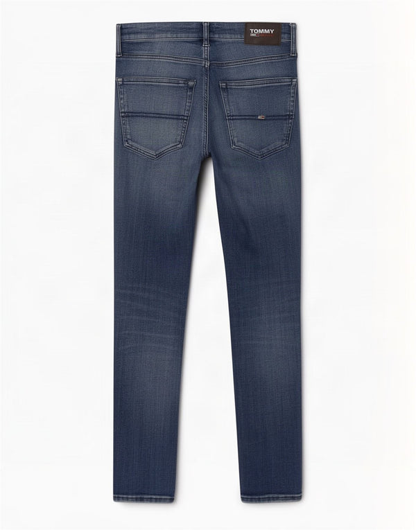 Tommy Hilfiger Mens Slim Jeans W32 L32 Blue Cotton