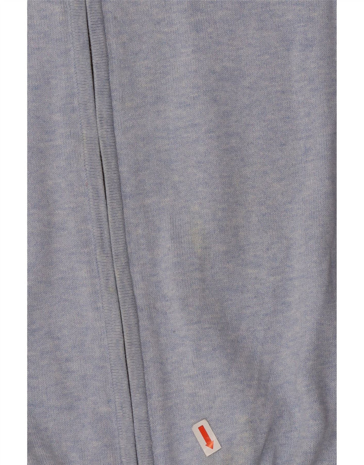 LEVI'S Womens Cardigan Sweater UK 10 Small Blue Cotton