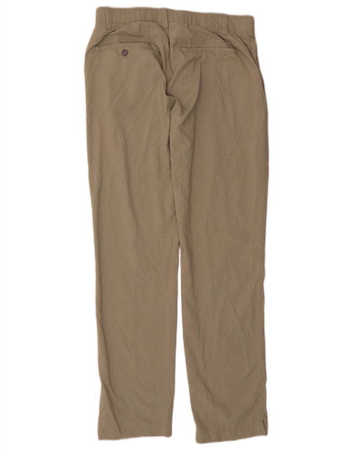 UNDER ARMOUR Mens Straight Chino Trousers W34 L32 Beige