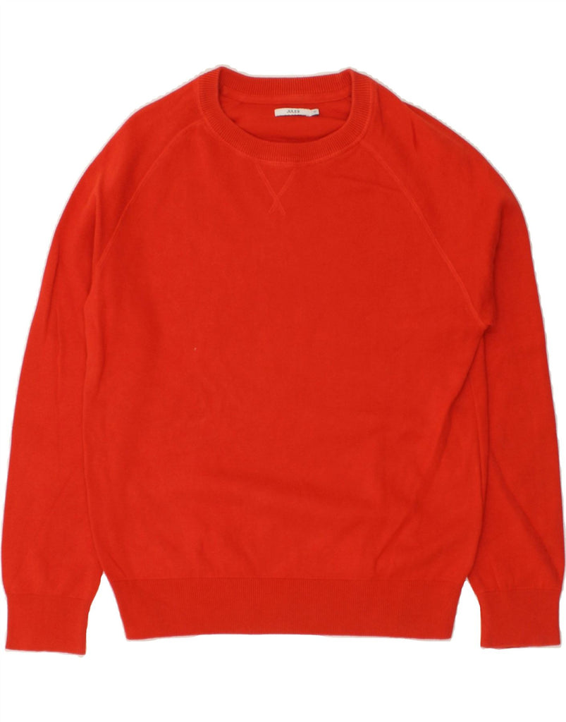 JULES Mens Sweatshirt Jumper Medium Red Cotton | Vintage Jules | Thrift | Second-Hand Jules | Used Clothing | Messina Hembry 