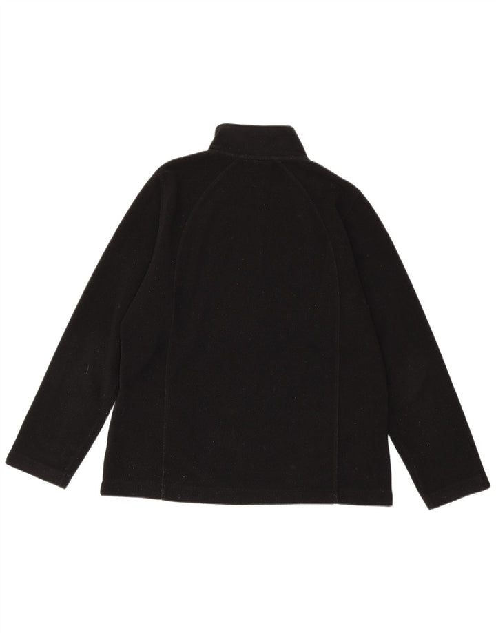 Trigema Womens Fleece Jacket UK 16 Large Black Polyester