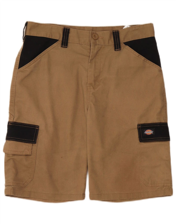 Dickies Mens Cargo Shorts W31 Medium Beige Colourblock Polyester
