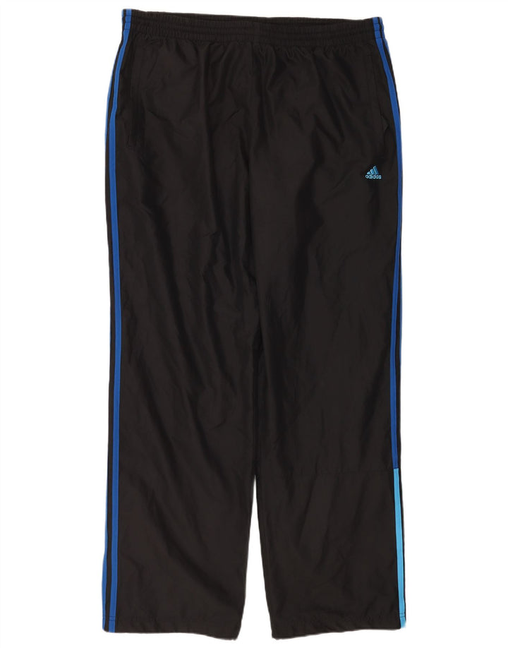 ADIDAS Mens Tracksuit Trousers XL  Black Polyester