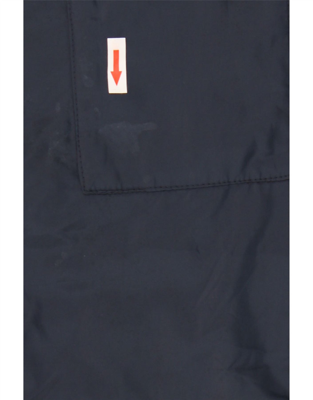 Zara Mens Windbreaker Jacket UK 42 XL Navy Blue Polyester