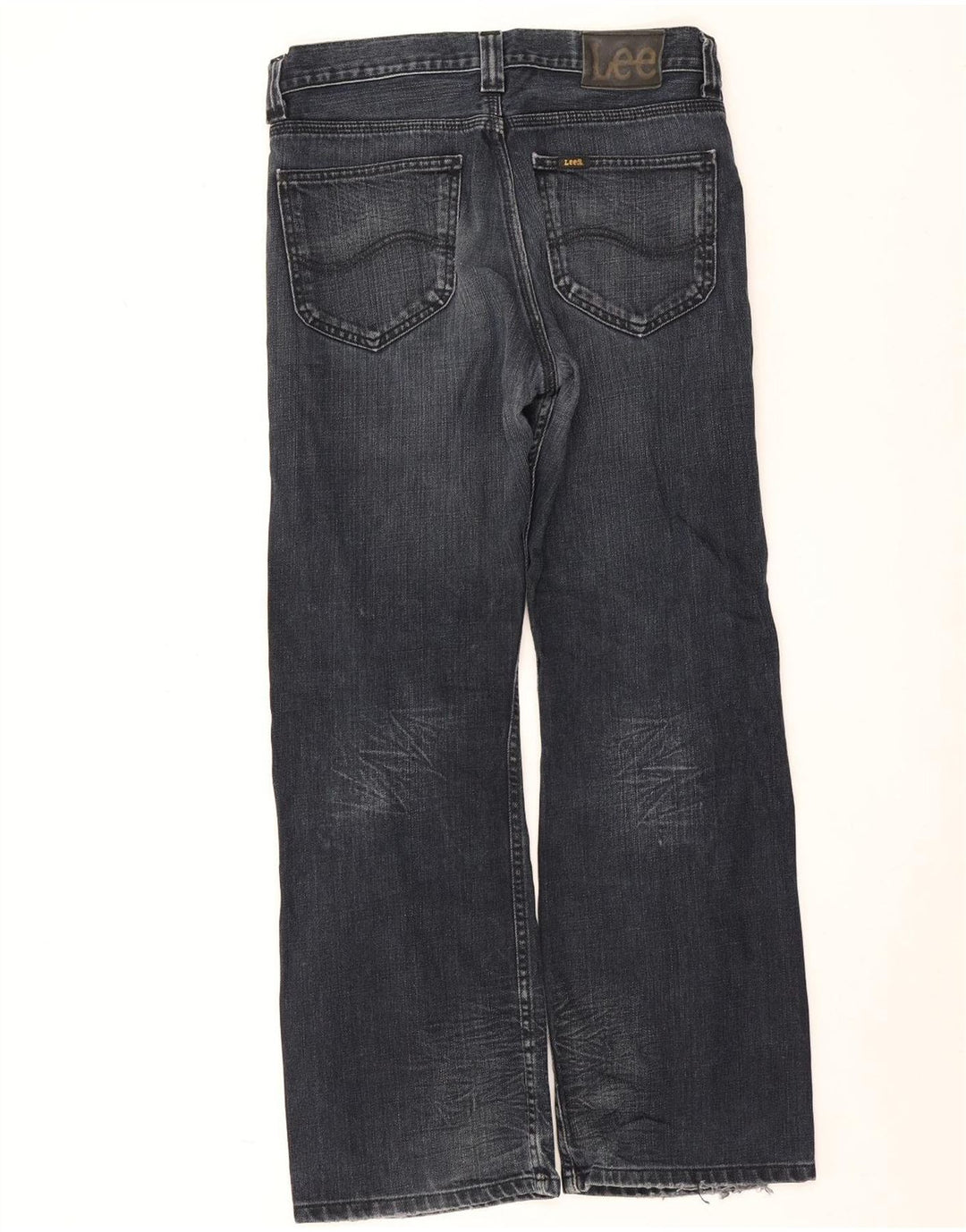 Lee Mens Nash Bootcut Jeans W30 L30 Blue Cotton