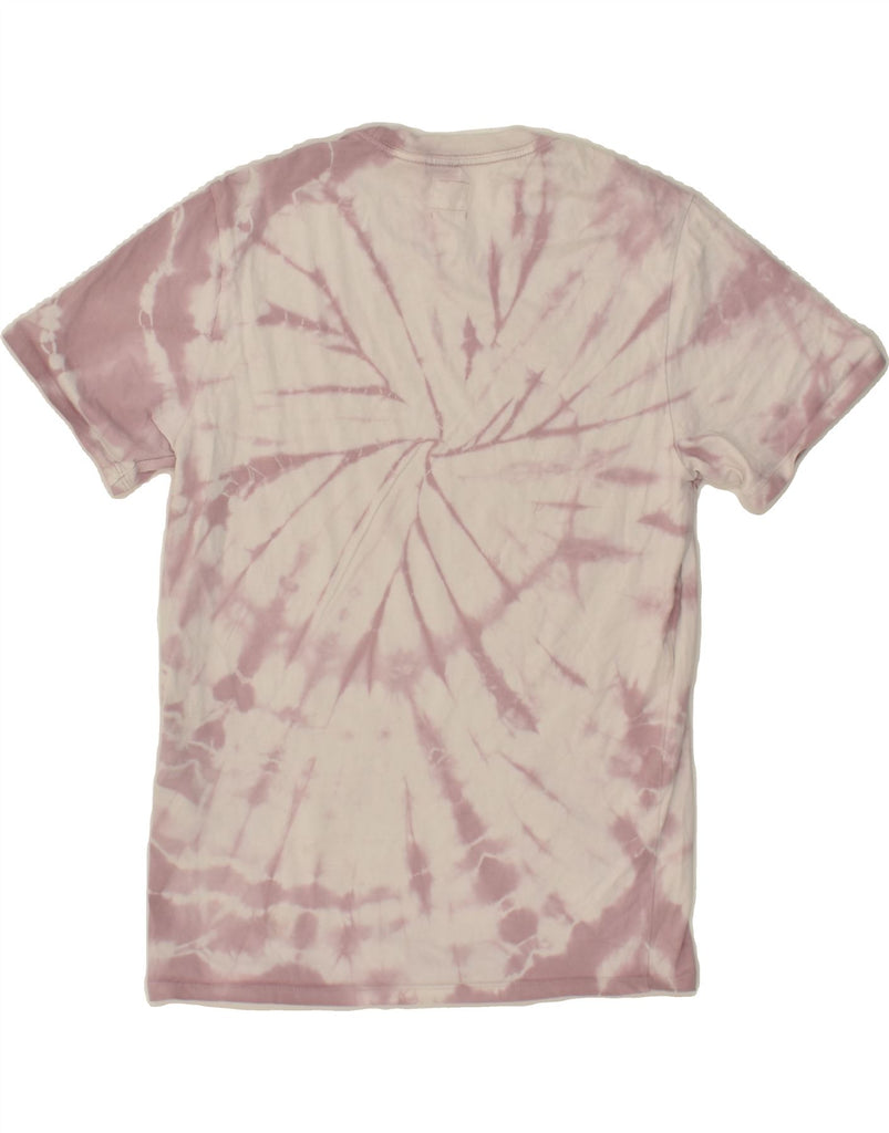 LEVI'S Mens Standard Fit T-Shirt Top Small Pink Tie Dye Cotton Vintage Levi's and Second-Hand Levi's from Messina Hembry 