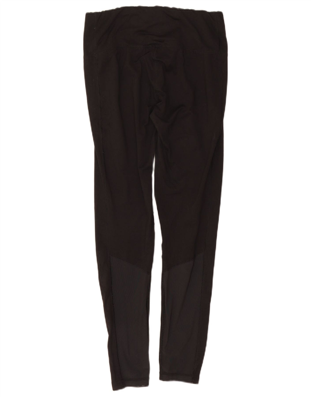 Puma Womens Leggings UK 16 Large Black Colourblock Polyester