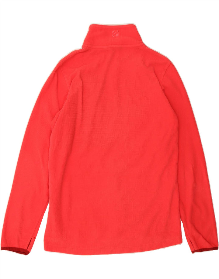 ROHAN Womens Zip Neck Pullover Tracksuit Top UK 14 Medium Pink Polyester Vintage Rohan and Second-Hand Rohan from Messina Hembry 