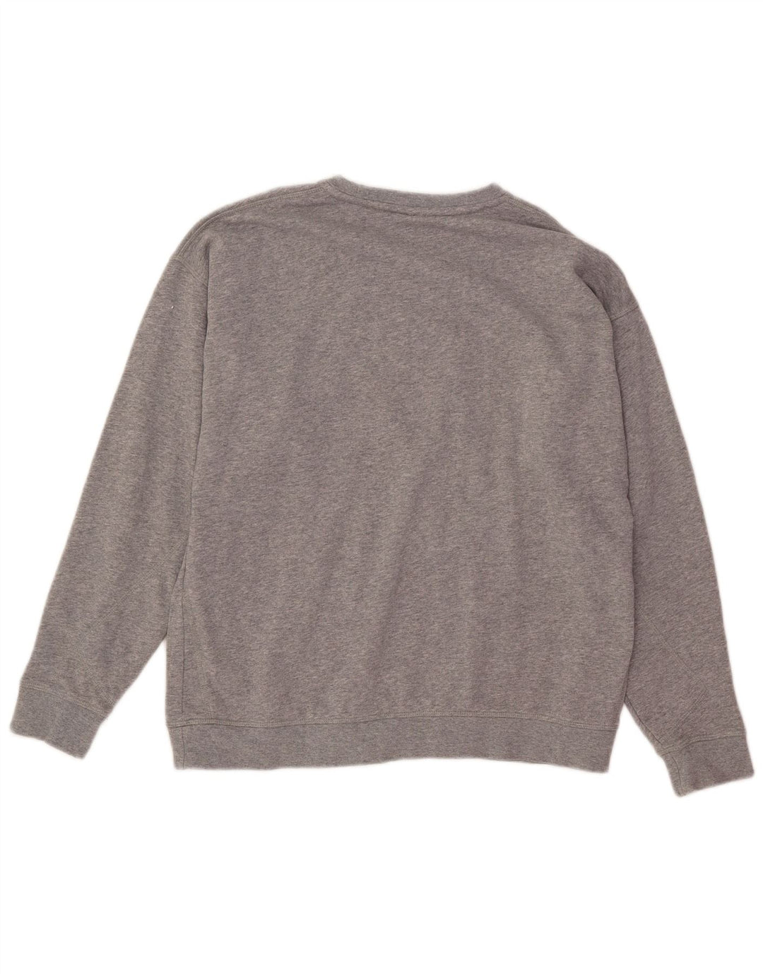 Nike Womens Graphic Sweatshirt Jumper UK 18 XL Grey Cotton