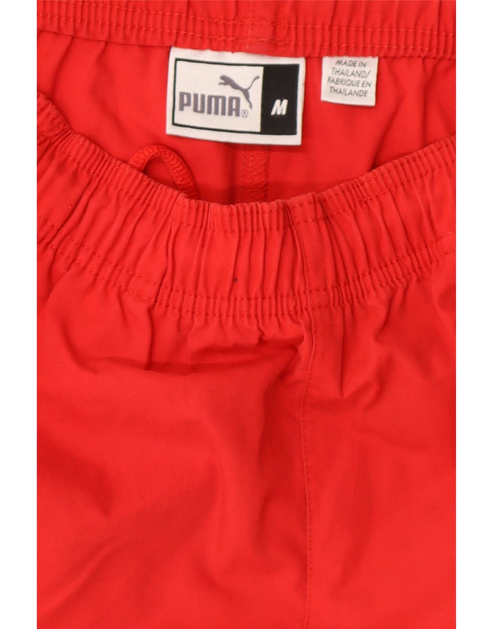 PUMA Mens Sport Shorts Medium  Red Vintage Puma and Second-Hand Puma from Messina Hembry 