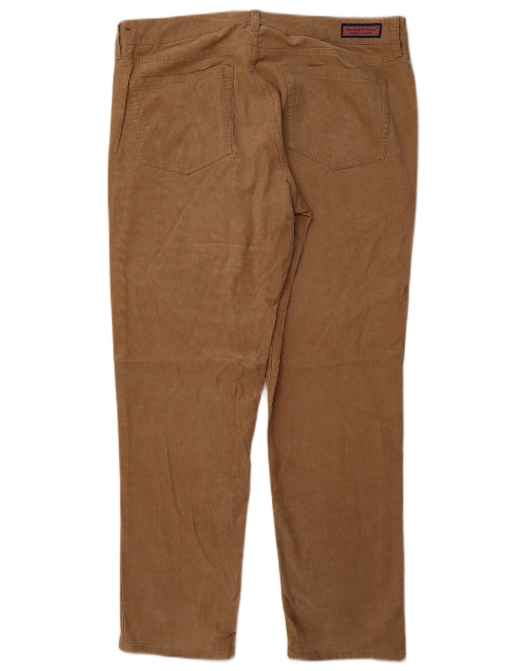 VINEYARD VINES Mens Corduroy Trousers  W34 L30 Beige Cotton