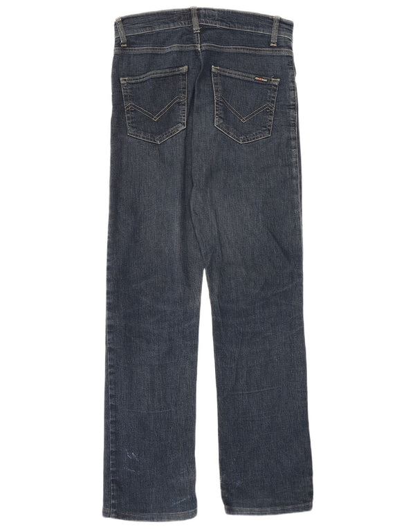 Energie Mens BRAD Straight Jeans W29 L31 Navy Blue Cotton
