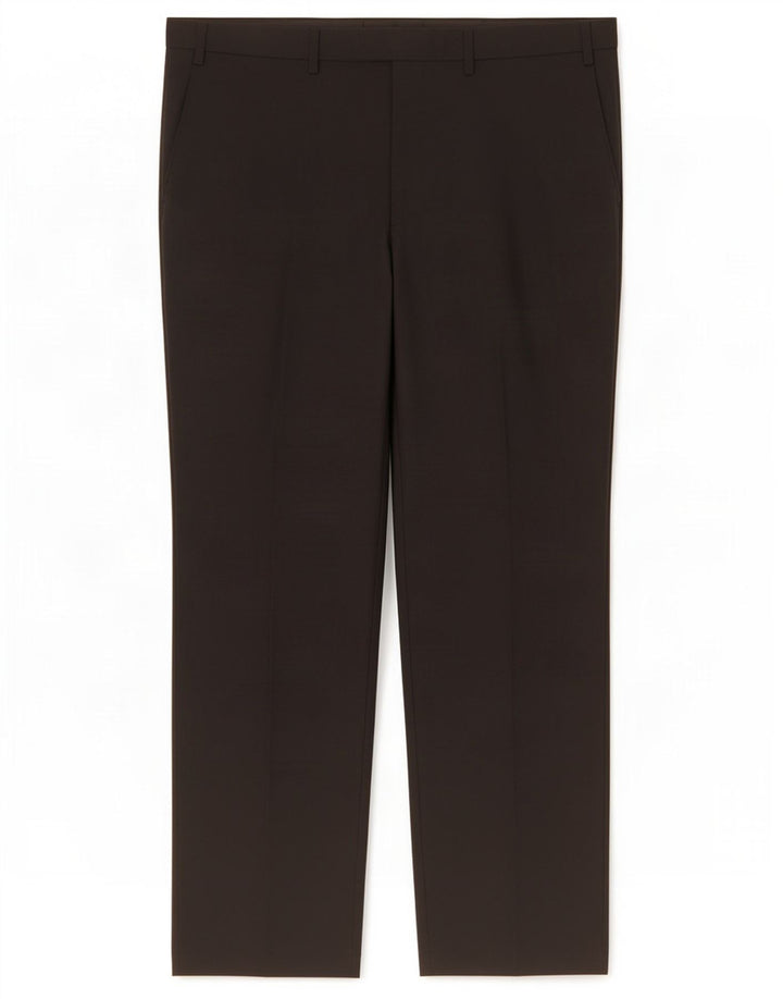 Marks & Spencer Mens Regular Suit Trousers W40 L31 Black Polyester