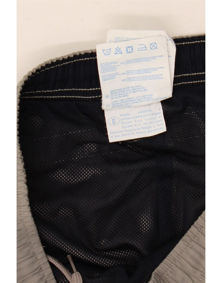 Champion Mens Tracksuit Trousers Large  Grey Colourblock Polyester