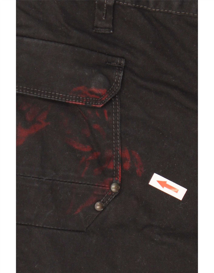 G-Star Mens Straight Jeans W29 L26 Black Cotton