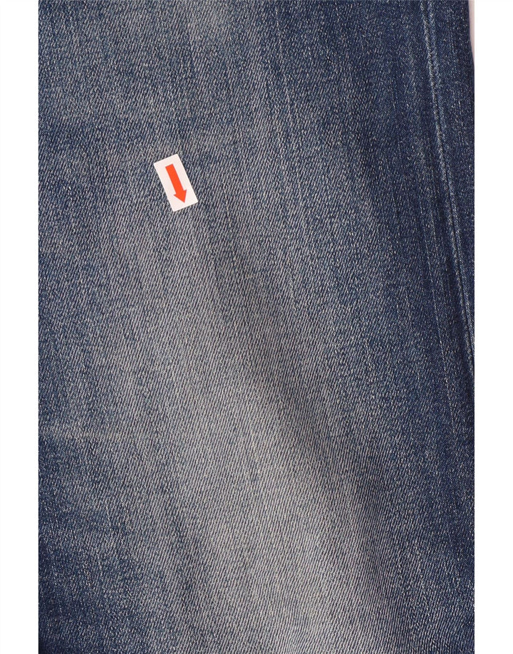 Lee Mens Luke Tapered Slim Jeans W34 L32 Blue Cotton