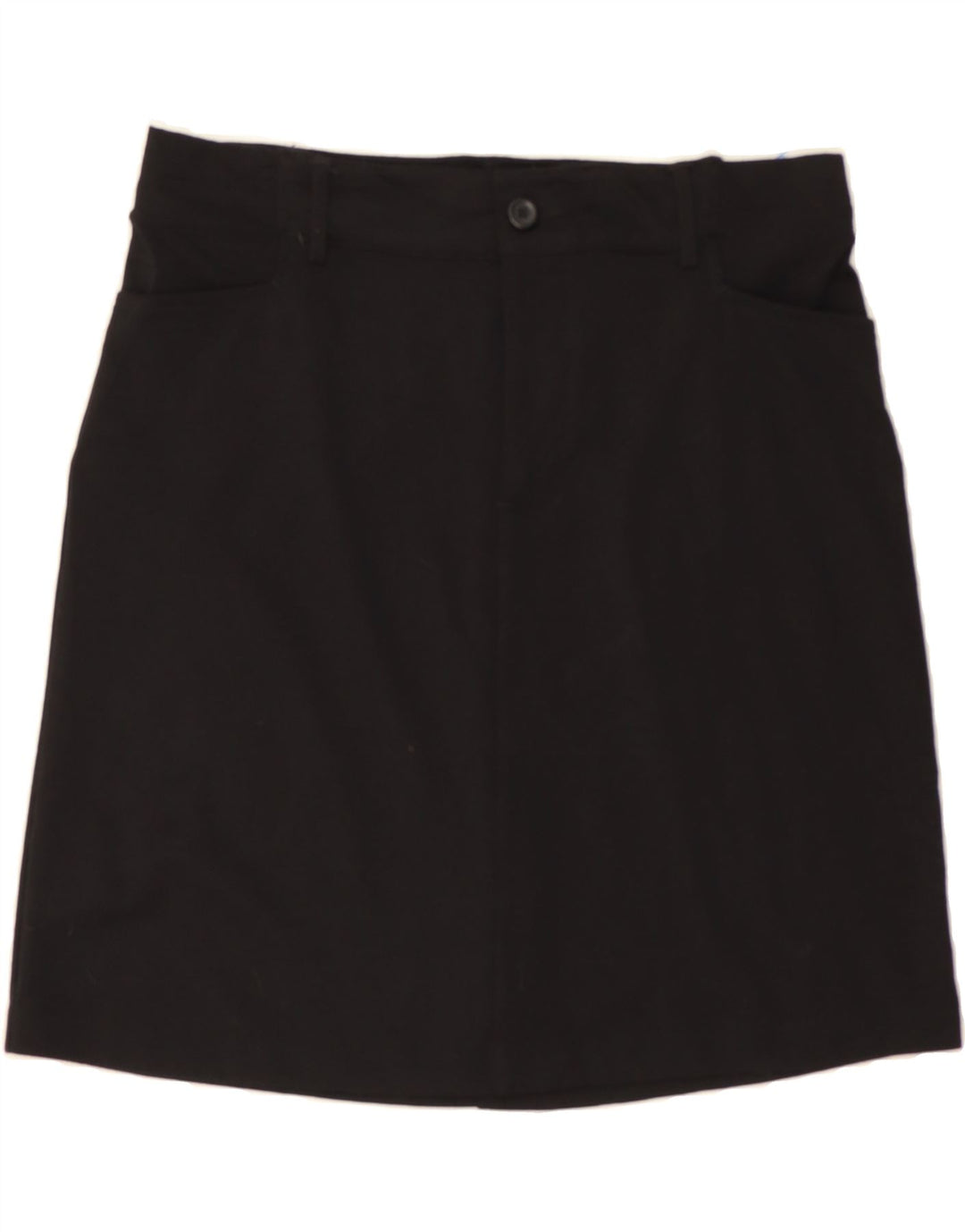 LEE Womens Riders Straight Skirt US 14 XL W34 Black Polyester Vintage Lee and Second-Hand Lee from Messina Hembry 