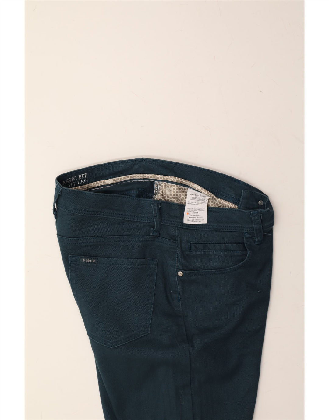 LEE Womens Classic Fit Straight Jeans US 6 Medium W30 L31 Blue Cotton Vintage Lee and Second-Hand Lee from Messina Hembry 