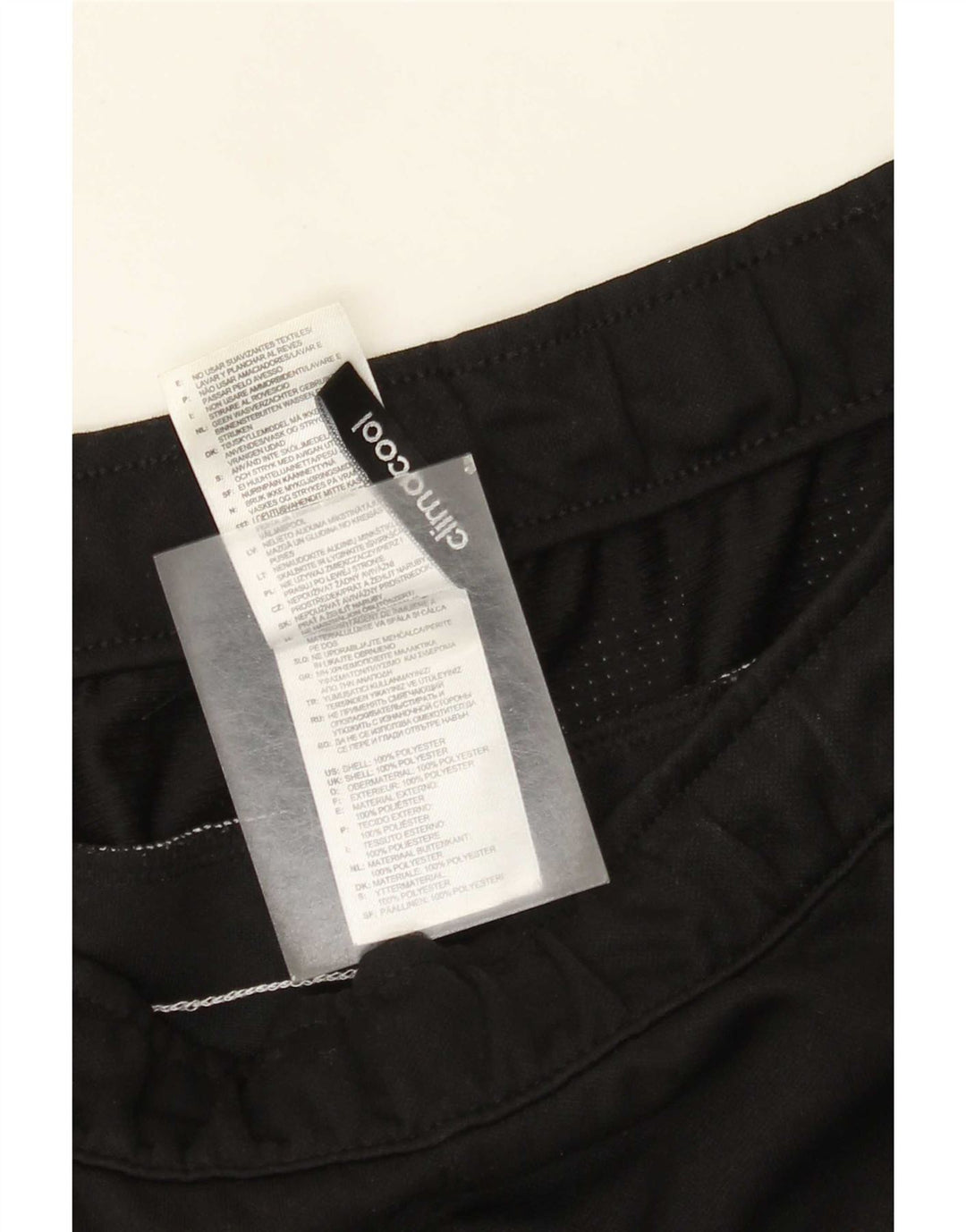 Adidas Mens Climacool Sport Shorts XL Black Colourblock Polyester