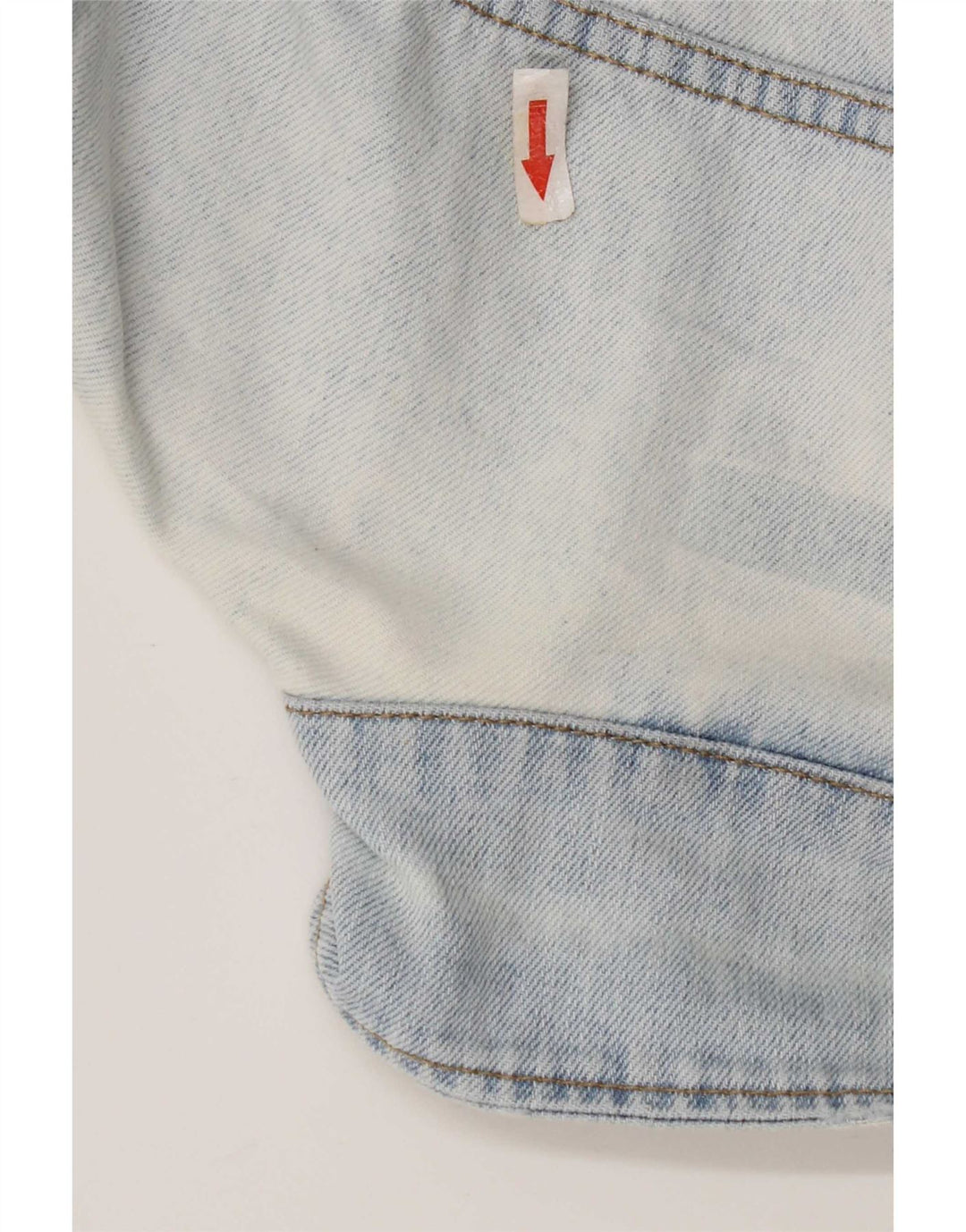 Topshop Womens Denim Jacket UK 10 Small Blue Cotton