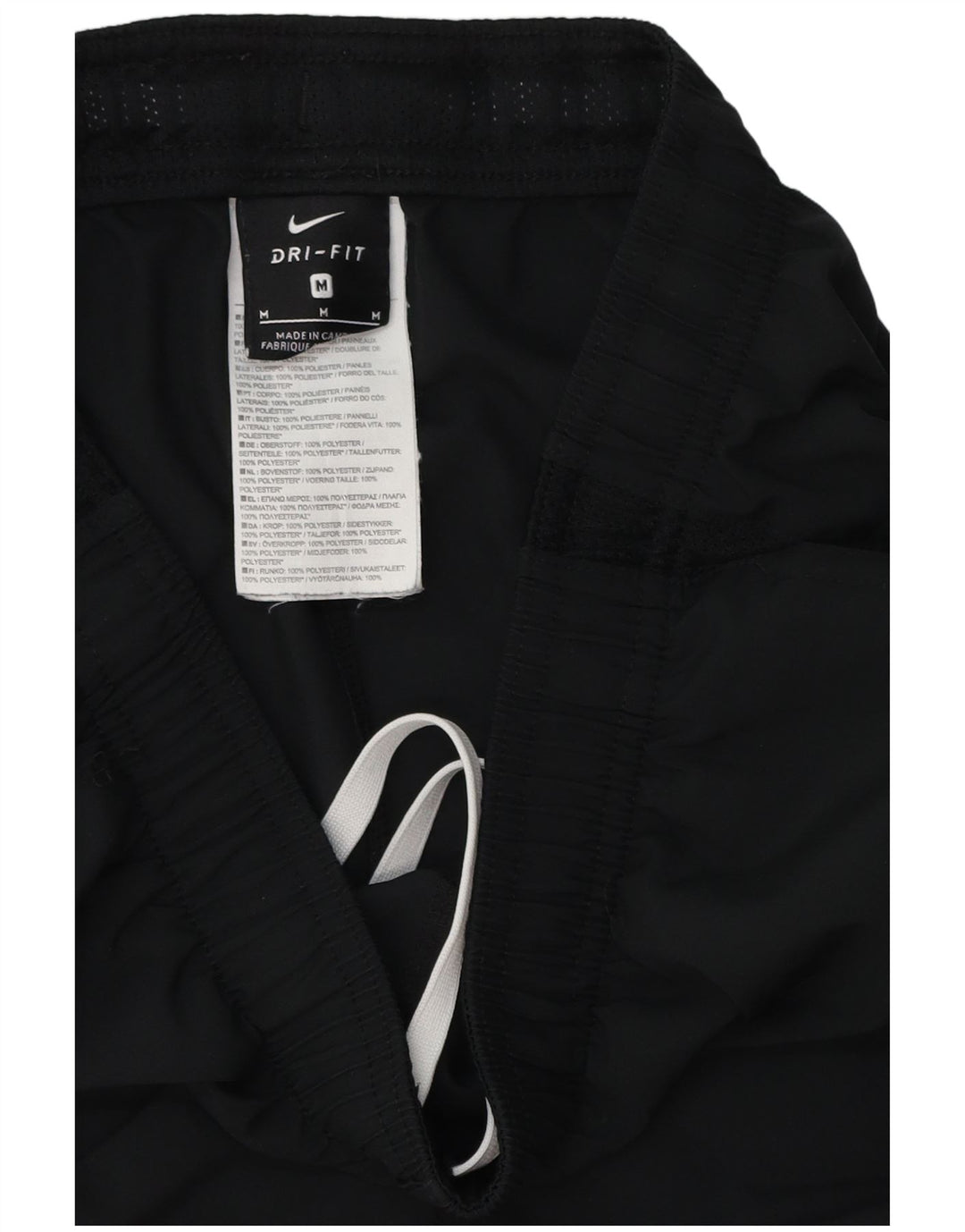 Nike Mens Dri Fit Sport Shorts Medium Black Polyester