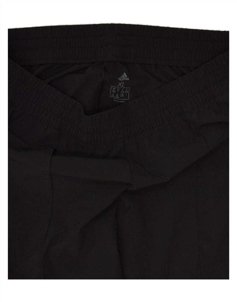 ADIDAS Womens Tracksuit Trousers UK 20/22 XL Black | Vintage Adidas | Thrift | Second-Hand Adidas | Used Clothing | Messina Hembry 