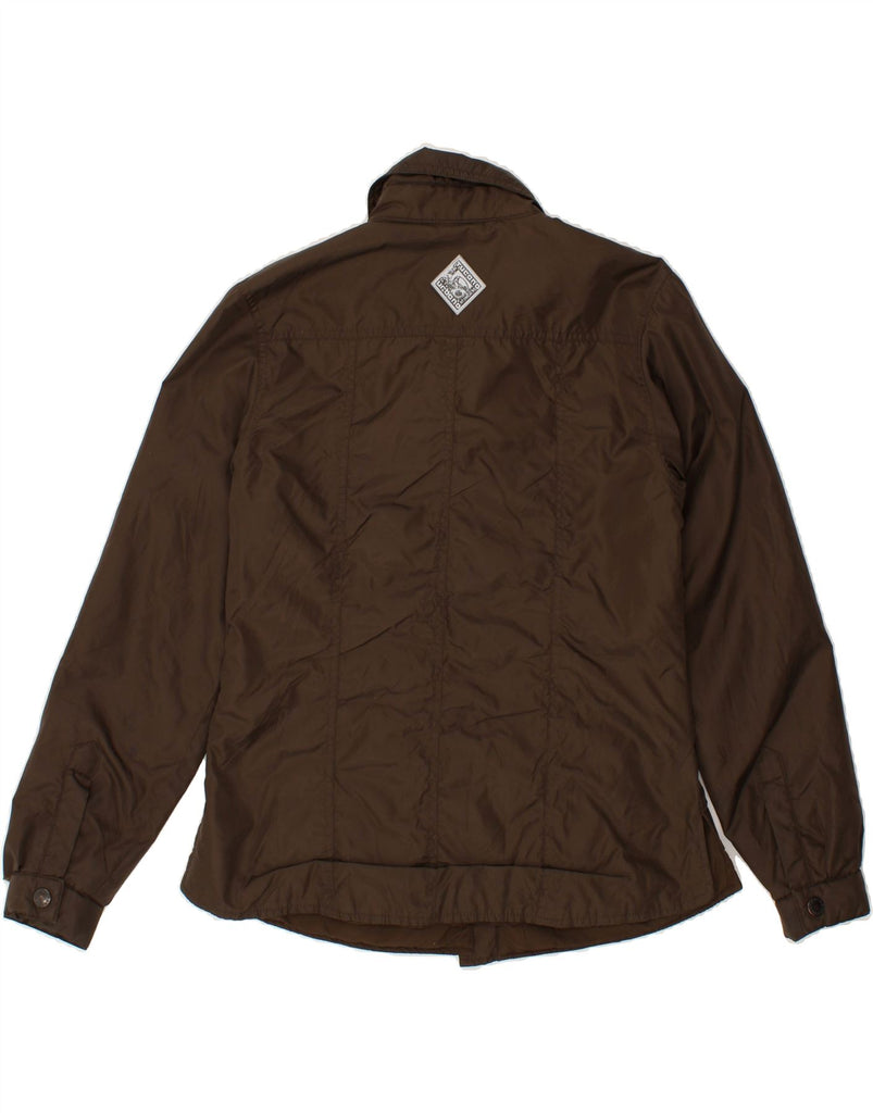 TUCANO URBANO Womens Windbreaker Jacket UK 14 Medium Brown Polyester Vintage Tucano Urbano and Second-Hand Tucano Urbano from Messina Hembry 