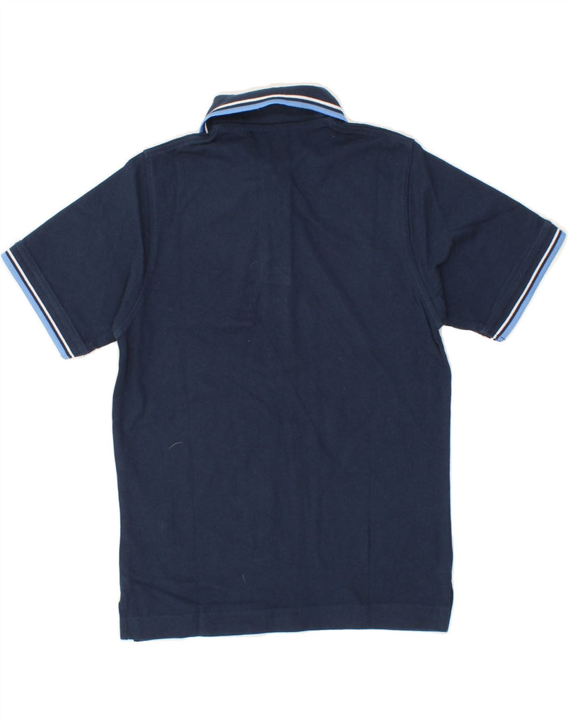 DIADORA Boys Polo Shirt 10-11 Years Large Navy Blue Cotton Vintage Diadora and Second-Hand Diadora from Messina Hembry 