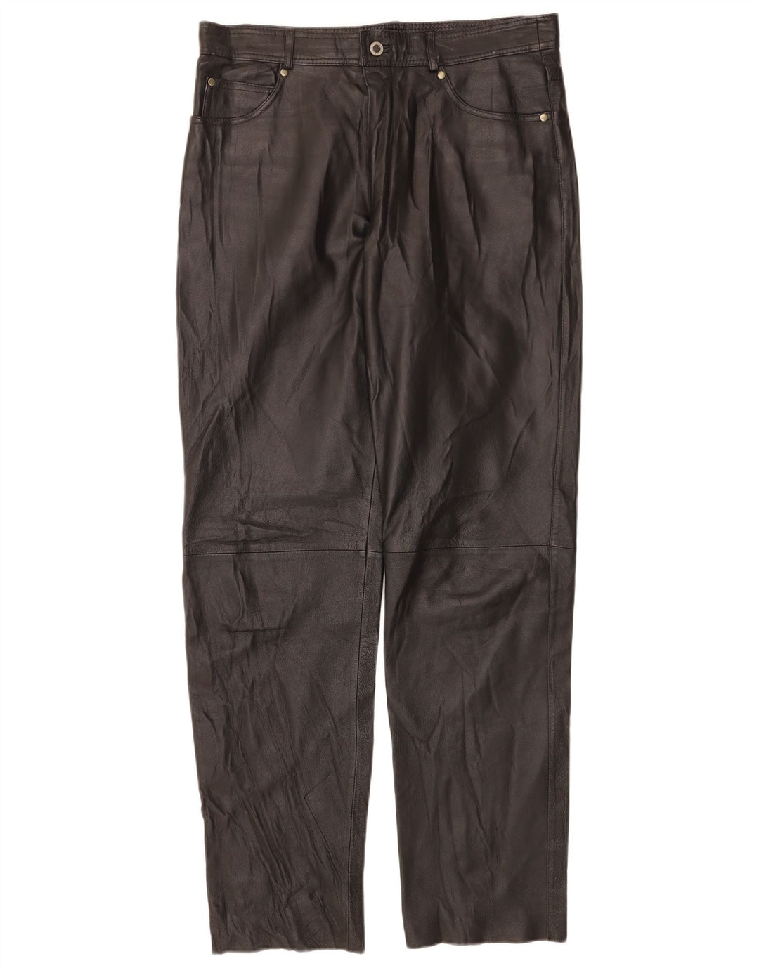 JCC Mens Straight Casual Trousers IT 48 Medium W32 L32 Black