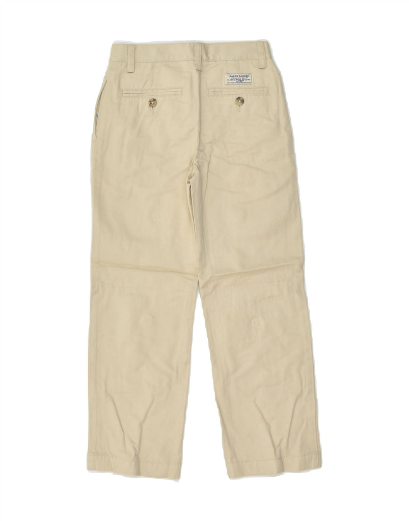 POLO RALPH LAUREN Boys Straight Chino Trousers 5-6 Years W20 L21  Beige | Vintage Polo Ralph Lauren | Thrift | Second-Hand Polo Ralph Lauren | Used Clothing | Messina Hembry 