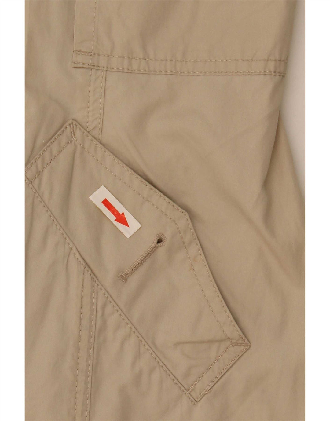 Monsoon Womens Trench Coat UK 8 Small Beige Cotton