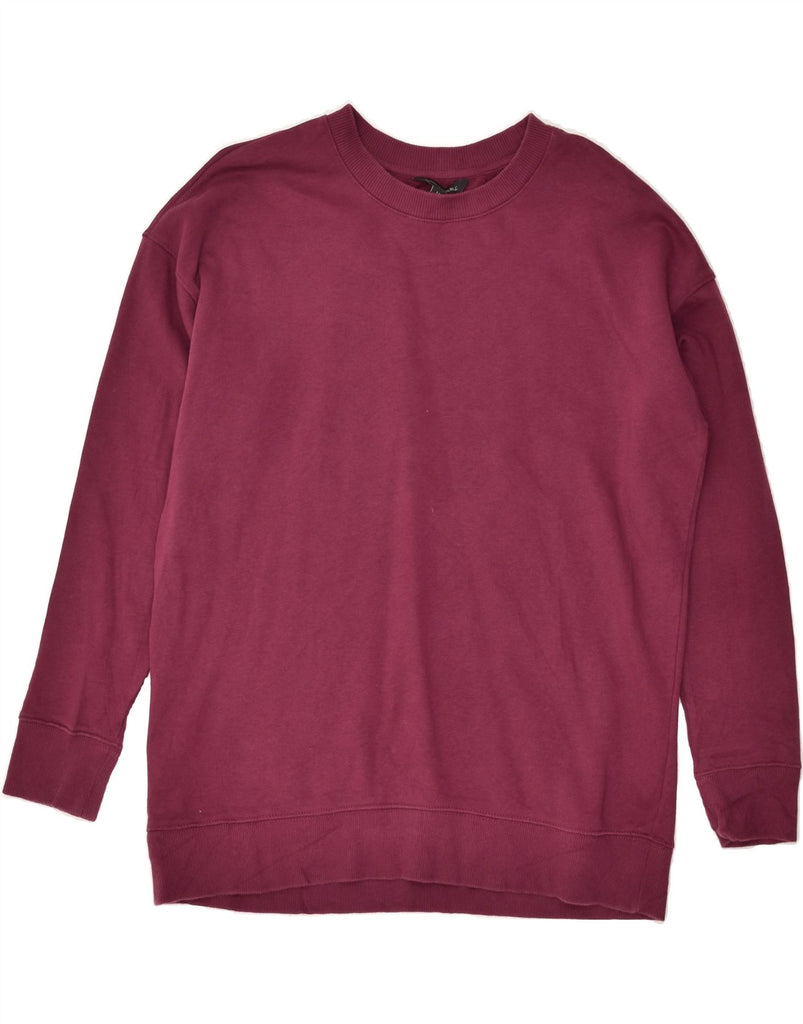 BANANA REPUBLIC Mens Sweatshirt Jumper Medium Burgundy Cotton | Vintage Banana Republic | Thrift | Second-Hand Banana Republic | Used Clothing | Messina Hembry 