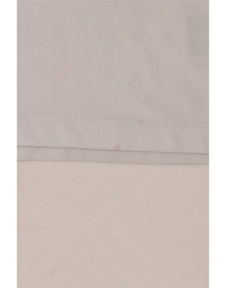 Nike Mens Dri Fit Polo Shirt Small Grey Polyester