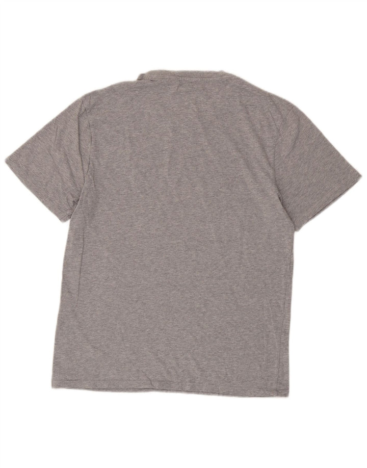 LEVI'S Mens Graphic T-Shirt Top Medium Grey Flecked Cotton