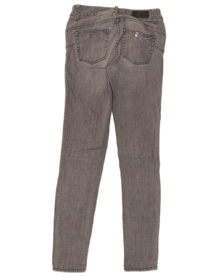 Liu Jo Womens Skinny Jeans W27 L29 Grey Cotton