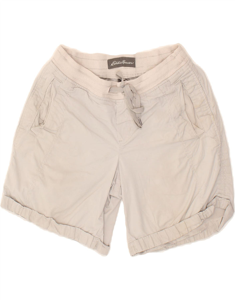 EDDIE BAUER Womens Casual Shorts US 2 XS W24  Beige Cotton | Vintage Eddie Bauer | Thrift | Second-Hand Eddie Bauer | Used Clothing | Messina Hembry 