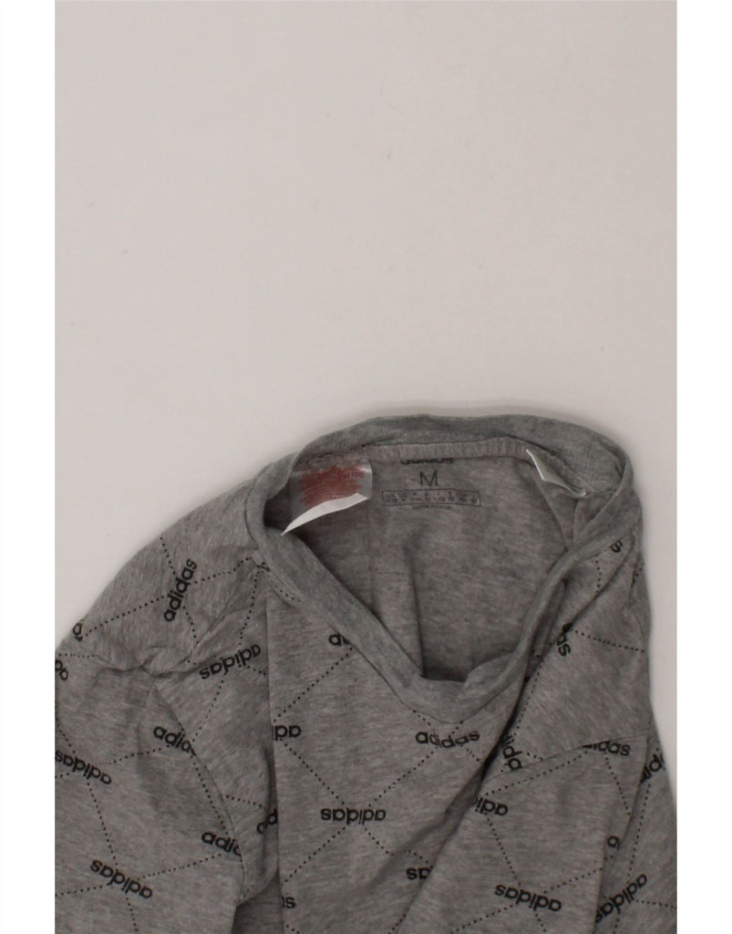 ADIDAS Boys Graphic T-Shirt Top 11-12 Years Medium  Grey Cotton Vintage Adidas and Second-Hand Adidas from Messina Hembry 