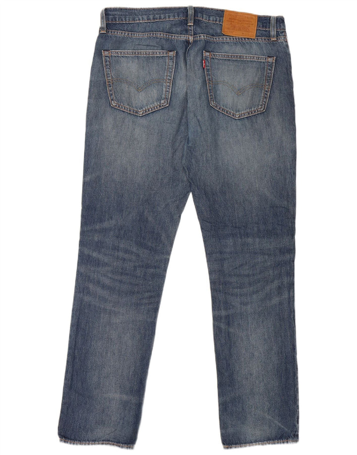 Levi's Mens 511 Slim Jeans W33 L32 Blue Cotton