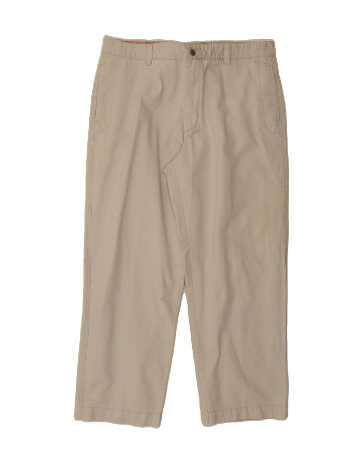 IZOD Mens Straight Chino Trousers W40 L32 Grey Cotton Vintage Izod and Second-Hand Izod from Messina Hembry 