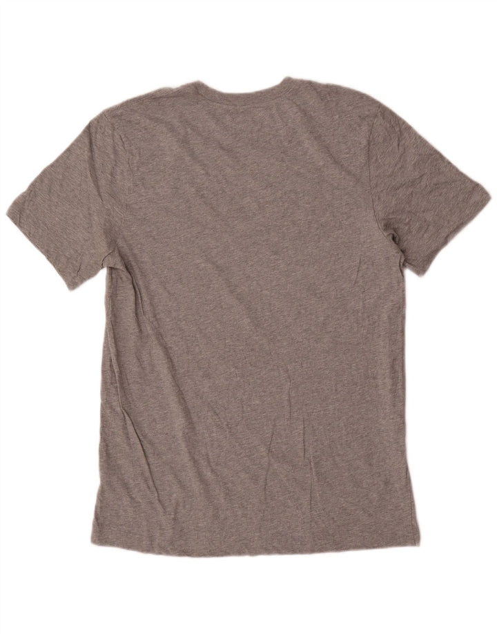 Nike Mens Graphic T-Shirt Top Medium Grey Cotton