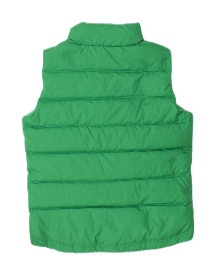 American Eagle Outfitters Womens Padded Gilet UK 10 Small Green Polyester