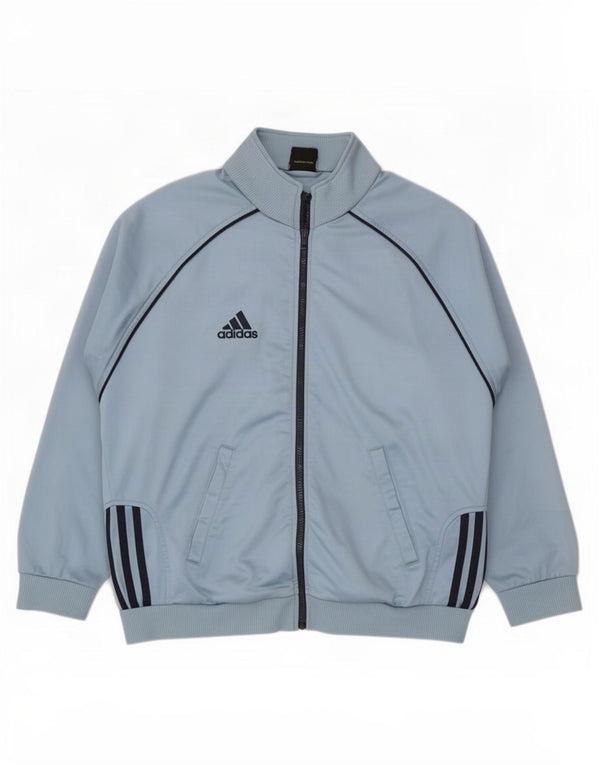 Adidas Mens Loose Fit Tracksuit Top Jacket UK 34/36 Small Blue
