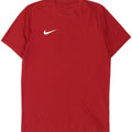 Nike Mens Dri Fit T-Shirt Top Large Burgundy Polyester