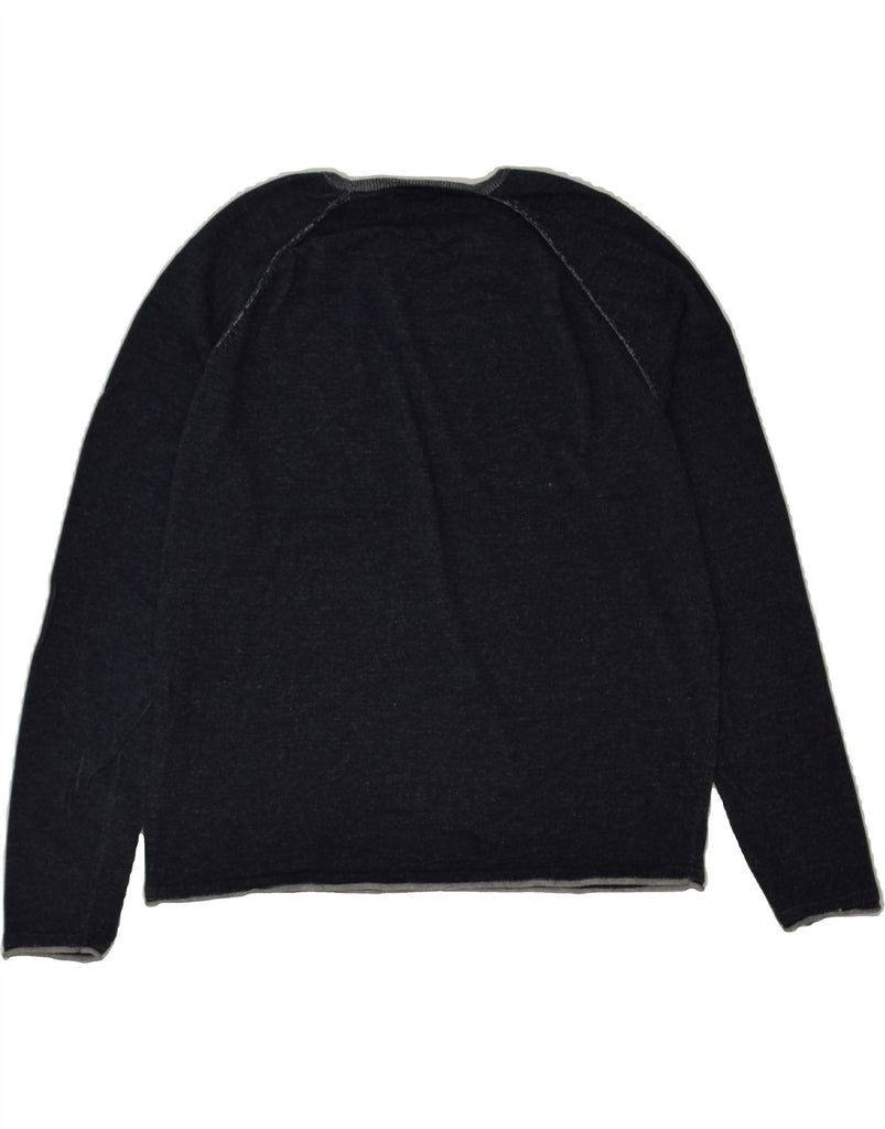 JACK & JONES Mens Sweatshirt Jumper XL Navy Blue Flecked Cotton | Vintage Jack & Jones | Thrift | Second-Hand Jack & Jones | Used Clothing | Messina Hembry 