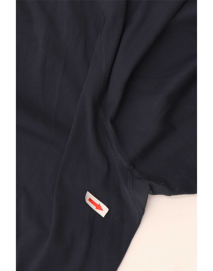 Jack Wills Womens Leggings UK 16 Large Navy Blue Nylon
